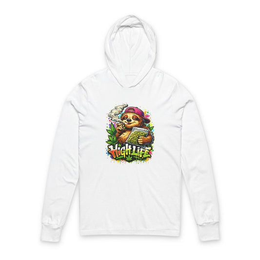 High Life Unisex Hooded Long Sleeve Tee