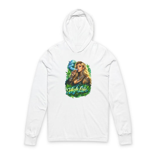 High Life Unisex Hooded Long Sleeve Tee